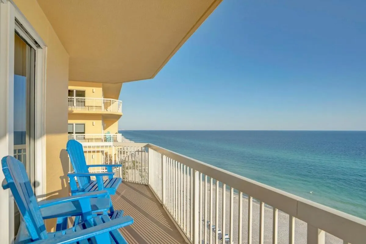 Calypso 1601W Gulf Front Corner Unit Fantastic Specials Apartment Panama City Beach 0*,