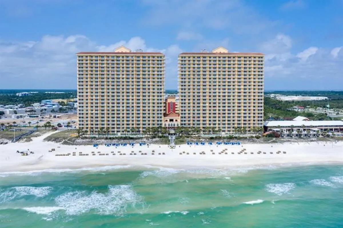 Calypso 1601W Gulf Front Corner Unit Fantastic Specials Apartment Panama City Beach 0*,