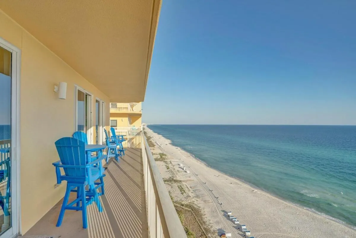 Calypso 1601W Gulf Front Corner Unit Fantastic Specials Apartment Panama City Beach