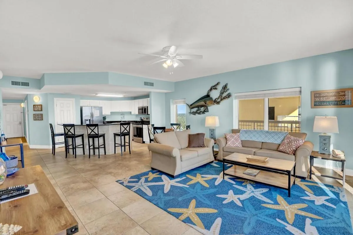 Calypso 1601W Gulf Front Corner Unit Fantastic Specials Apartment Panama City Beach